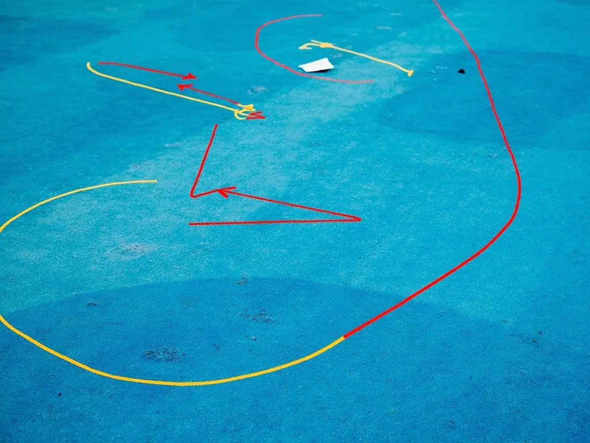 Cricket pitch matchup board comparing swing pace leg spin and left arm orthodox bowling