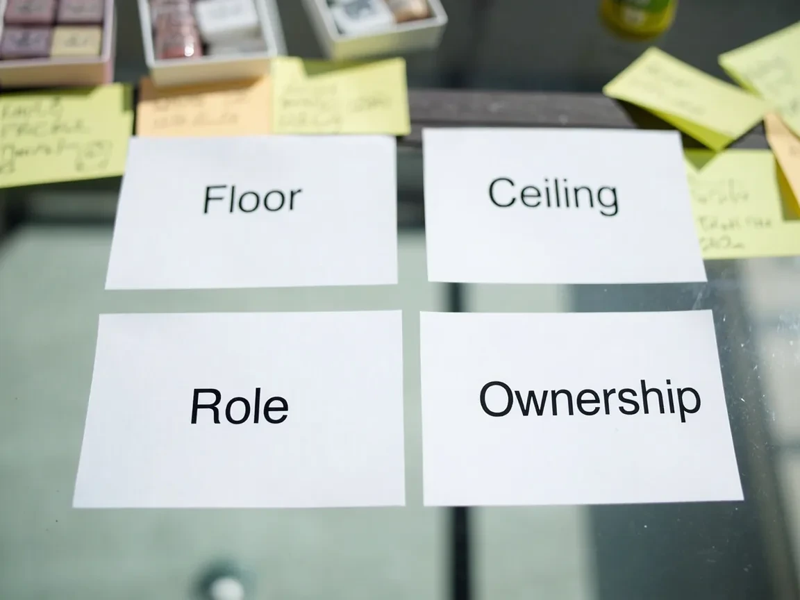 Fantasy cricket captain decision board with floor ceiling role and ownership columns